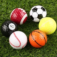 Clearance sale!! High Strength Novelty Rubber Golf Balls Golf Game Balls