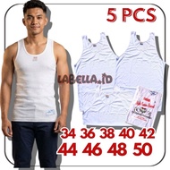 5 PCS Swan Singlet Swan Style Undershirt Premium Brand LABELLA.ID