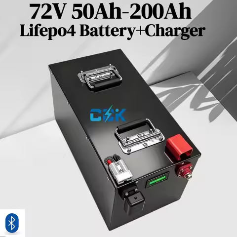 72V 100AH 200AH 50Ah 60AH 80AH 120AH 150Ah LifePo4 Lithium Battery, Golf Cart, Electric Vehicle