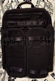 割愛收藏👍🏻Under Armour UA Project Rock Pro Series Tactical Backpack Black 35L 頂級 多功能 背囊 背包 1306056-001 優