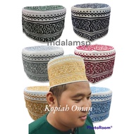 Kopiah Tinggi Full Sulam Petten Oman