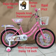 Sepeda Anak Mini Evergreen Daisy 18 Inch Sepeda Anak Perempuan 18 Inch