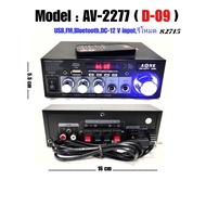 แอมป์ขยาย A-ONE แอมป์ขยายบ้าน 3000 W POWER AMPLIFIER มีบลูทูธ MP3 USB SD Card FM