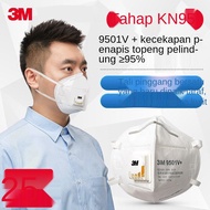 【Ready Stock】 mask 3M adult mask kn95 ear 9501v + head 9502v + PM2.5 industrial dust protection