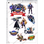 (Muchknow) Mobile Lagend Cake Topper 004