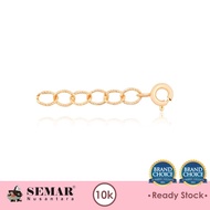 10K SAUDI GOLD Pawnable Semar Nusantara 10K Gold Bracelet Necklace Extension Chain