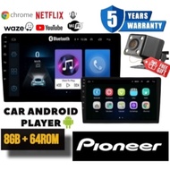 👍BEST PIONEER Style Android Player 9"10'' INCH Quad Core Car Multimedia MP5 Player WIFI