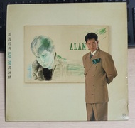 碟無花 LP 黑膠 譚詠麟 浪漫經典精選 1988 舊版 唱片 附 Alan Tam 歌詞