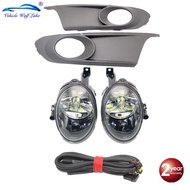 LED Light For VW Jetta 6 A6 MK6 2011 2012 2013 2014 Car-styling Front LED Fog Light Fog Lamp Fog Lig