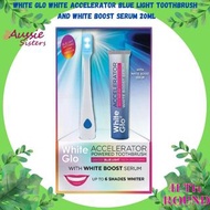 ✨ White Glo 藍光美白牙刷連精華 20ml✨ White Glo White Accelerator Blue Light Toothbrush and White Boost Serum 