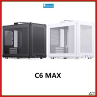 Jonsbo C6 MAX MATX Gaming Chassis Desktop Casing ( White / Black )