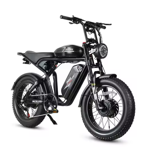 Electric Bike Samebike M20-III 2000W 48V 32AH Double Motor battery Electric Bicycle 20*4.0 Fat Tire 
