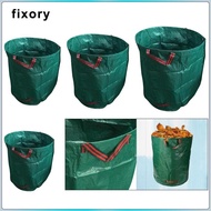 [fixory] 16-80 gallon Garden Bag Reusable Fallen Leaves Collection Container Storage Bags Grow Plant