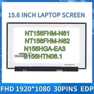 15.6 inch Slim Laptop LCD Screen NT156FHM-N61 NT156FHM-N62 NT156FHM-N63 B156HTN06.1 N156HGA-EA3 Full