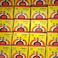 Fuse5*20Glass Double Cap with Lead Wire T Slow-blow Fuse Fuse T2A 250V