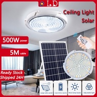 Solar Lamp Indoor Lamp 300W LED Solar Light Ceiling Bedroom Lamp lampu solar lampu dalaman solar Lam