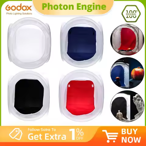Godox 30x30cm 40x40cm 50x50cm 60x60cm 80x80cm Special Circular Light Shed Light Box Folding Studio P