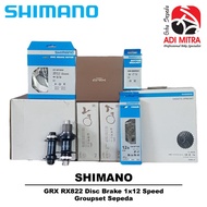 Shimano GRX RX822 1x12 Speed Drop Bar Bicycle Groupset