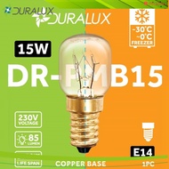 DURALUX PYGMY BULB E14 15W CLEAR DR-PMB15 FRIDGE BULB SALT LAMP BULB