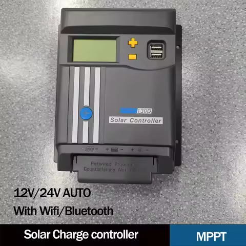 40A MPPT solar controller MPPT140D with WIFI 12V/24V Solar Panel Battery Regulator Charge Controller