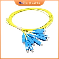 Pigtail SC UPC 09 mm Fiber Optik Pigtail Panjang 1m