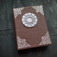 新女巫咒語書 Witchcraft grimoire journal with text Wicca begginer book
