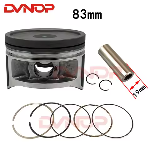 For Jianshe 400 ATV JS400 Jianshe400 ATV400 Motorcycle Engine Parts Bore Size 83mm Pin 19mm Piston R