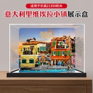 [Acrylic Display Box] Suitable for Lego 21359 Italy Levi Ella Town Acrylic Display Box Model Figure 