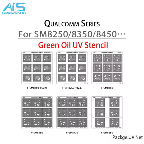 Amaoe Oil Net UV Solder Mask Ink Kit For SM8550 SM8475 SM8450 SM7550 SM8650 SM8350 SM8250 102 002 Ma