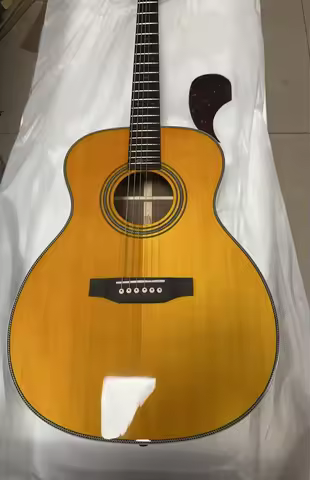 2026 hot 000 28EC Eric Clapton Signature Model 1997 yellow Acoustic Guitar