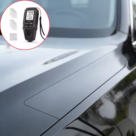 LC-100 Car Coating Thickness Gauge 0-2000UM Car Fe & NFe Paint Film Thickness Tester Paint DFT Measu