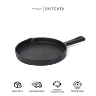 Skitchen Cast Iron Stockholm Skillet (Large) (Dia: 25cm) /Cast Iron/Cast Iron Skillet/Frying Pan