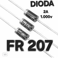 RM74...!!! ( FR 207 ) DIODE DIODE FR 207 FR207 FAST RECTIFIER ULTRAFAST 2A 1KV 2 AMPERE 1000V 1 000V