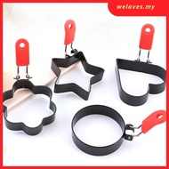 [weloves] Non-Stick Egg Cooker Ring Fried Egg Shaper Cooking Tool Egg Pan Ring