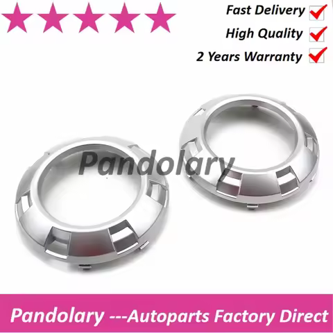 New 6400A583 6400A583HA Front Fog Light Lamp Cover Frame for MITSUBISHI Pajero/Montero MK IV 2007-20