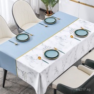 Tea Table2022pc Desk Heat-Resistant Wash-Free Square Table Waterproof Cloth Cover Bedside Table Clot