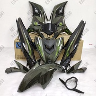 READY STOCK VELOZI COVERSET HIJAU LUMUT LC135 V4-V7