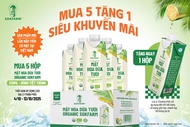 SokFarm - Mật hoa dừa tươi organic 330ml hộp giấy UHT fresh coconut flower juice organic sokfarm