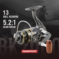 [Original] TaffSPORT GHOTDA Spinning Fishing Reel 5.2:1 BB13-BK2000