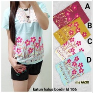 KATUN 6638 fine cotton embroidered blouse ld 106
