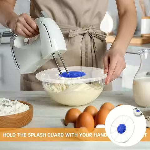 Whipping Egg Splatter Cover Egg Light Cream Beater Splatter Protector Egg Bowl Surround Stirring Spl