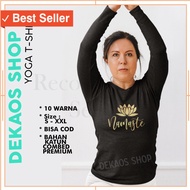 SUITABLE FOR AUGUSTUS HEALTHY WALKING EXERCISE WOMEN'S YOGA T-SHIRT/ LONG-SLEEVED YOGA CLOTHES/ WOME