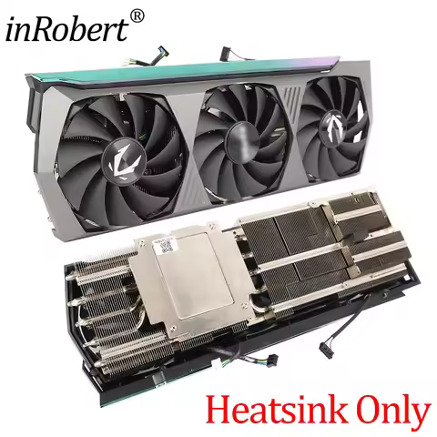 Original RTX3080 AMP GPU Heatsink For ZOTAC RTX 3080 3080 Ti AMP HOLO GPU Graphic Video Card Fan wit