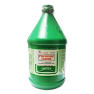 Povidone Iodine 10% Solution Antiseptic/Disinfectant 1 Gallon (J.Chemie)