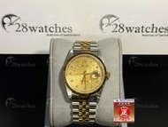 二手 Rolex Datejust 16233J Watch only, 行貨, 停產 - 28watches