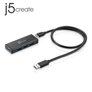 j5create JUH340-10 4-Port USB 3.0 Mini Hub w/o AC Adapter