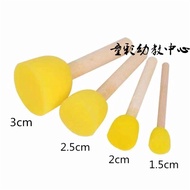 Children Painting Graffiti Tools Sponge Seal Painting Brush Brush Early Education Kindergarten Graff
