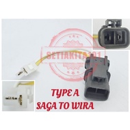 PROTON SAGA WIRA ALTERNATOR SOCKET/ALTERNATOR CONNECTOR SOCKET/ALT SOCKET WITH WIRE (2PIN)