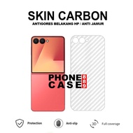 SAMSUNG Z FLIP 7 SKIN CARBON TRANSPARENT ANTI-SCRATCH ANTI-FUNGUS SAMSUNG Z FLIP 7 SCB1