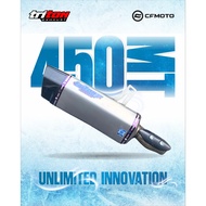 Slipo On exhaust CF Moto 450MT Original Triton exhaust